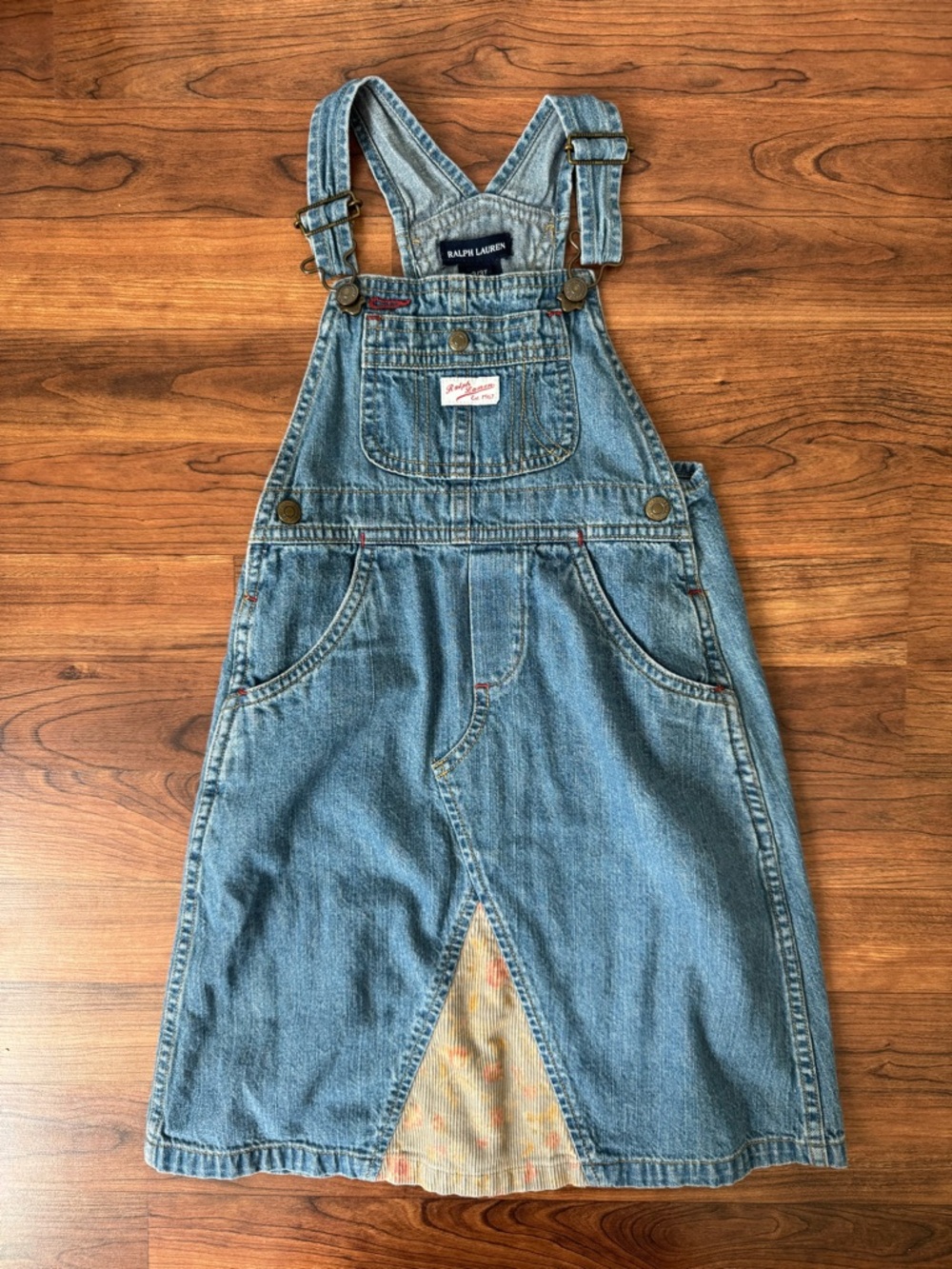 Ralph Lauren | Classic Denim Overall Skirt - Vintage Style